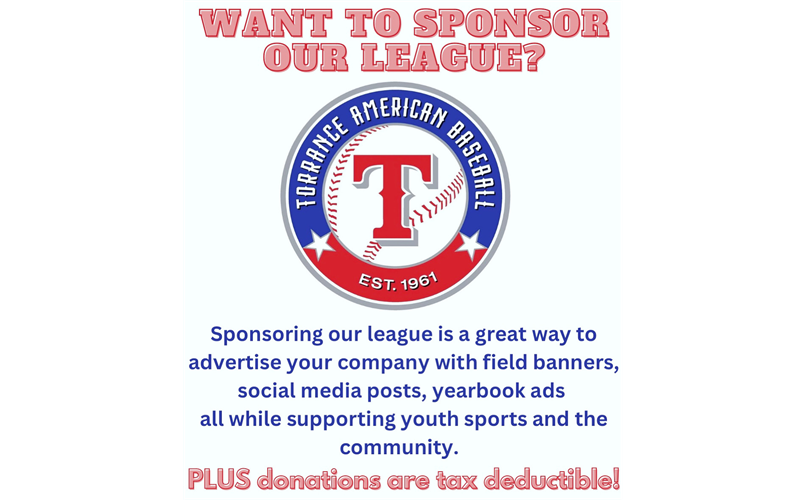 Sponsor Our League